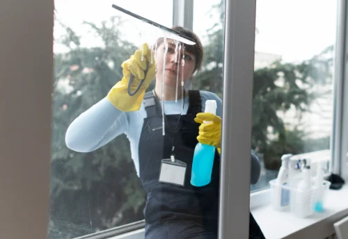 Nettoyage de vitres intérieures et extérieures à Motteville